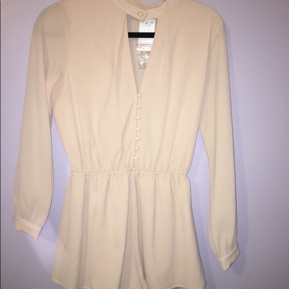 💕Blush long sleeve romper